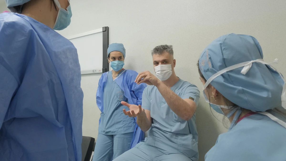 ITCGA supervised clinical training in the operating theatre