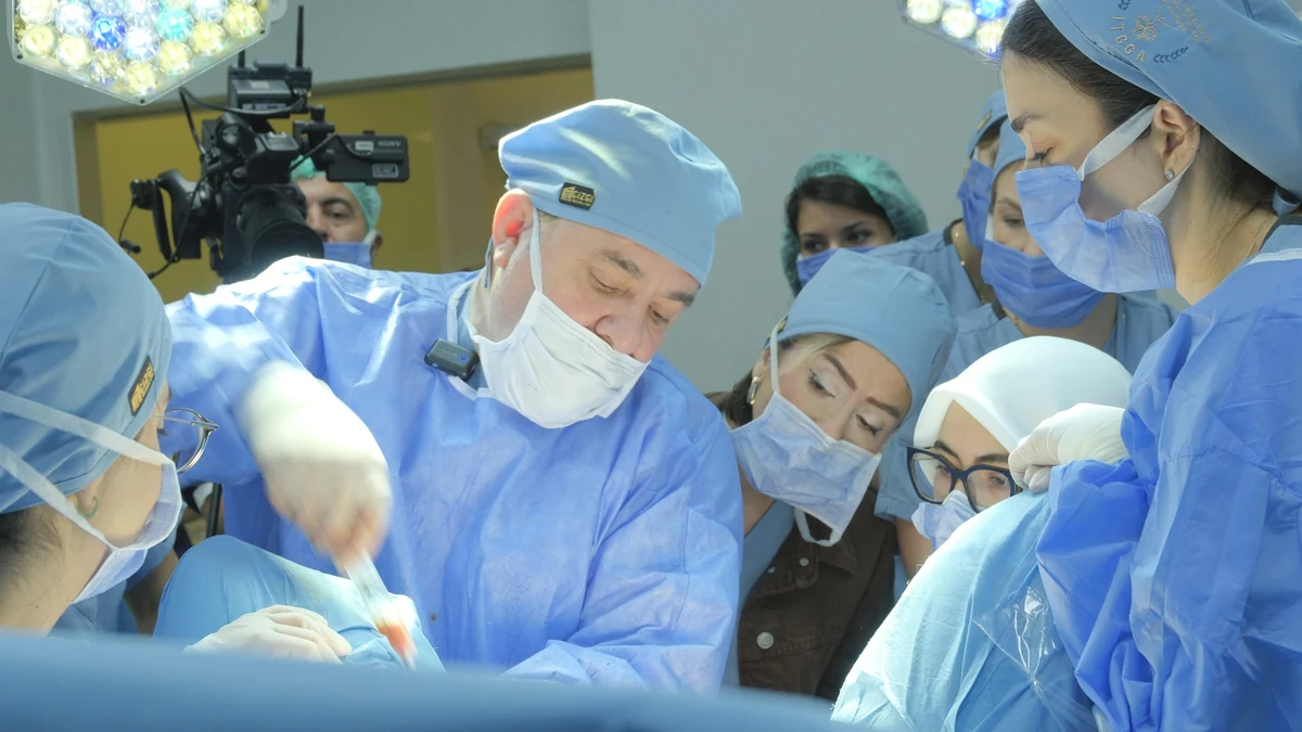 ITCGA supervised clinical training in the operating theatre