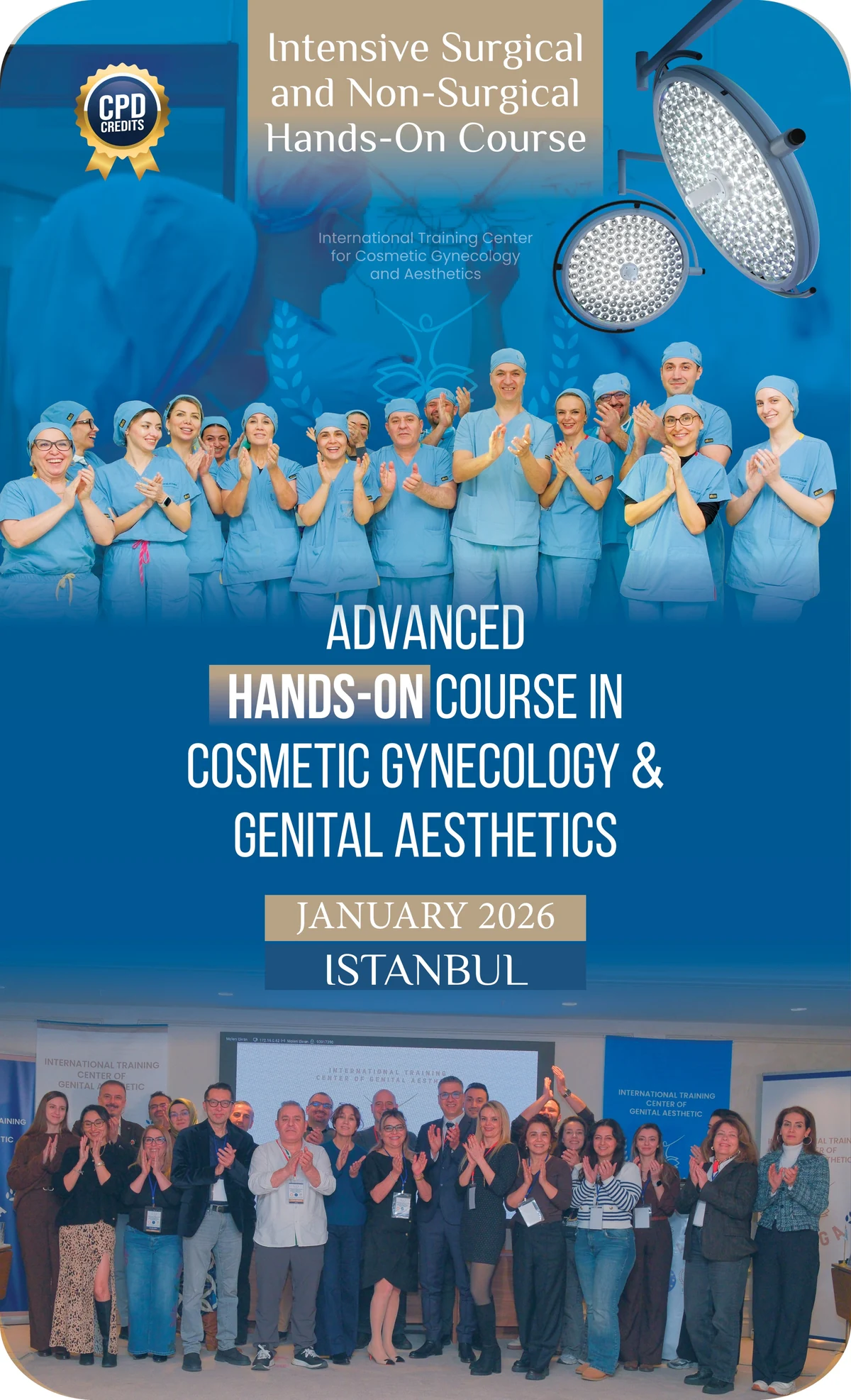 Hands-on & Live Surgery Masterclass January 2026 İstanbul