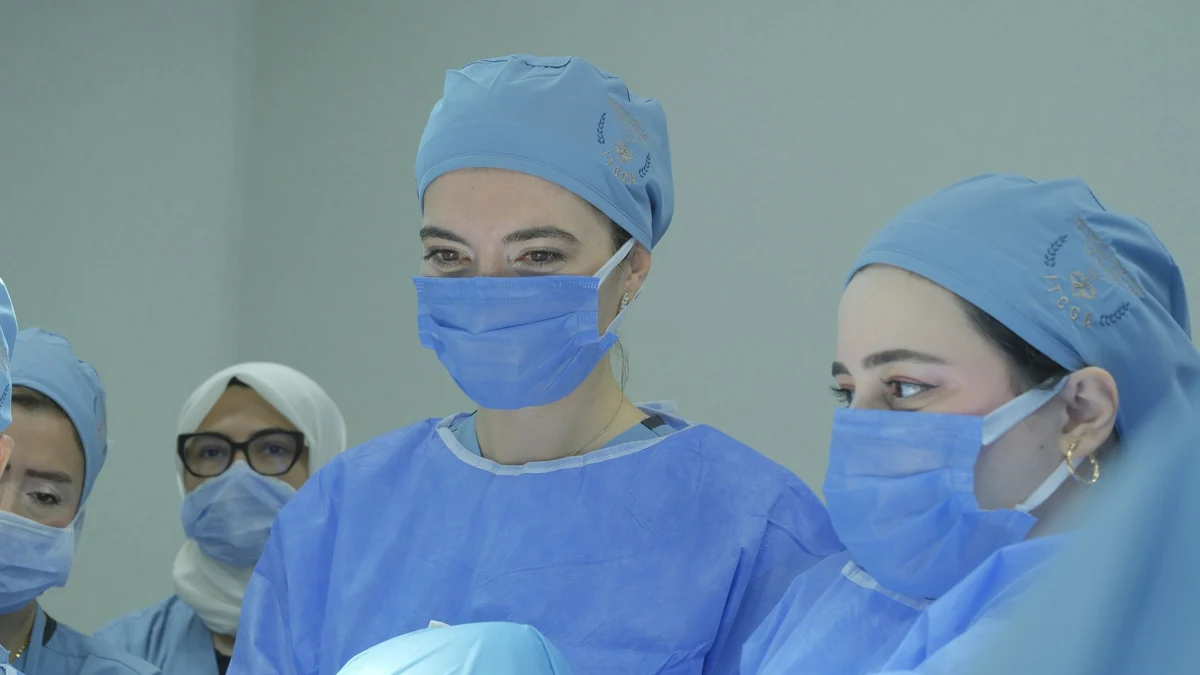 ITCGA supervised clinical training in the operating theatre