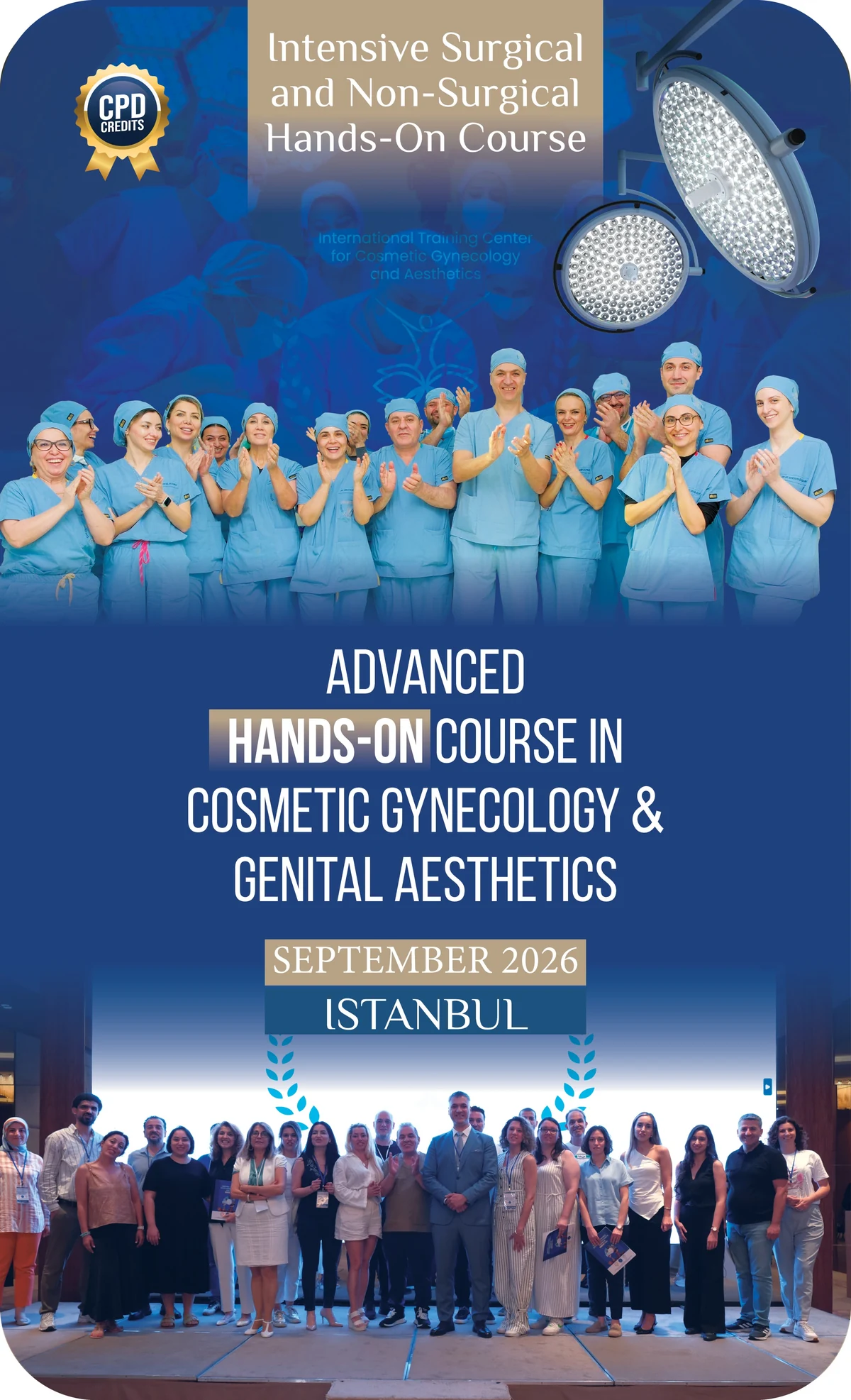 Hands-on & Live Surgery Masterclass September 2026 İstanbul